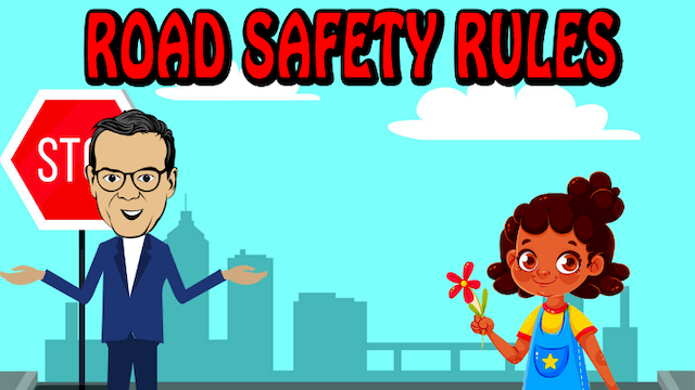 Education - Bob Eco's—Road Safety Rules—Children's Book by Bob Ultee